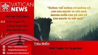 Radio thứ Hai 11/11/2024 - Vatican News Tiếng Việt