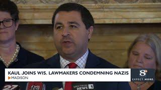 Kaul, Evers, Van Orden, other Wisconsin lawmakers condemn neo-Nazi march in Madison