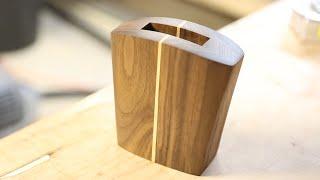 Build a Wood Vase