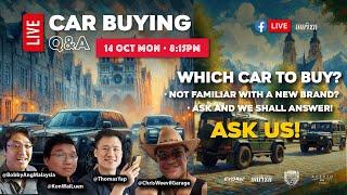 Weekly LIVE Car Buying Q&A | Evomalaysia.com (14/10/2024)