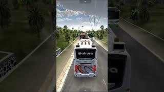 Sakura Bus Overtaking Bussid Video | HU GAMING BD #hugaming #bussimulatorindonesia #bussid #shorts