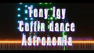 Tony Igy – Astronomia (Coffin Dance) | Piano Cover | Sheet Music | MIDI