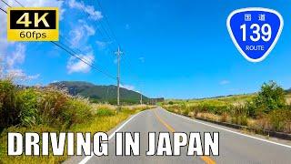 【Driving in Japan】National Route 139 : Asagiri Plateau - Fujiyoshida [Insta 360 Ace Pro 4K60P]