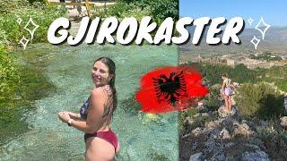 Backpacking Gjirokaster and The Blue Eye  Albania Travel Vlog