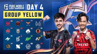 [EN] 2024 PMGC League | Group Yellow Day 4| PUBG MOBILE Global Championship