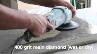 Smartkrete Concrete Polish Demonstration