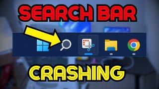 fix search bar crashing or not working in windows 11 [Guide]