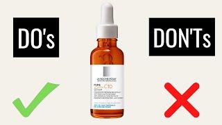 How To Use La Roche Posay Vitamin C10 Serum