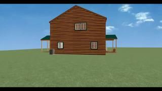 Newest Conestoga Model - Bear Den Log Home