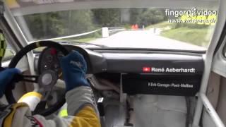 300 HP, 730 kg lightweight Opel Kadett C GT/E 2.0 16V on 7.8km Hillclimb Arosa 2015