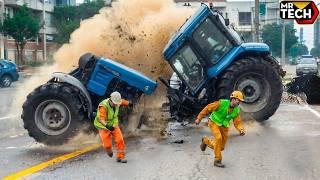 Dangerous Idiots Fastest Truck & Heavy Equipment Fails | Extreme Truck Idiots at Work #10