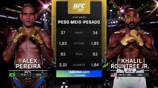 Alex "Poatan" Pereira x Khalil Rountree Jr. | LUTA COMPLETA | UFC 313