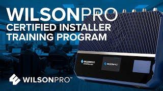 WilsonPro Certified Installer Training and Partner Program | WilsonPro