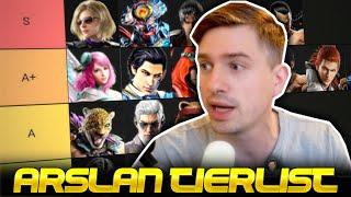 TMM Reacts To Arslan Ash's New Tierlist... Ranking The Tekken 8 Roster