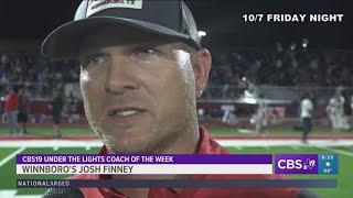 CBS19 COACH OF THE WEEK: Winnsboro's Josh Finney