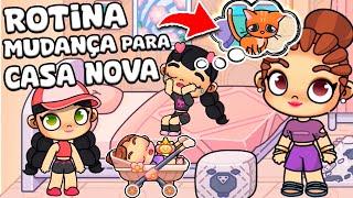 ROTINA MUDANDO PARA CASA NOVA | AVATAR WORLD ROTINAS E HISTÓRIAS