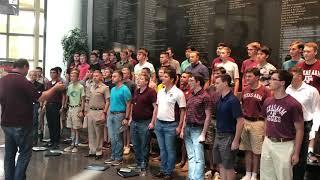 The Texas A&M Singing Cadets - National Anthem