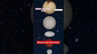 Curious facts about Pluto Part 15 #universe #galaxy #space #nasa #spacex #planet #planets   Hecho co