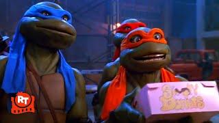 Teenage Mutant Ninja Turtles II (1991) - TMNT vs. Tokka & Rahzar Scene | Movieclips