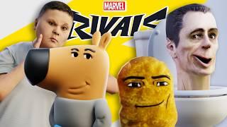 Marvel Rivals but its Brain Rot mods