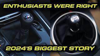 Why Manual Transmissions DOMINATED My Channel in 2024