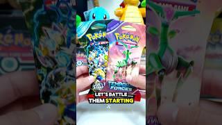 Blister Pack Battle!   #Pokemon PokémonTCG #PokemonCards