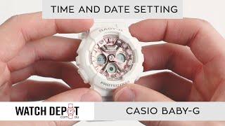 How To Change Time On Baby-G Watches