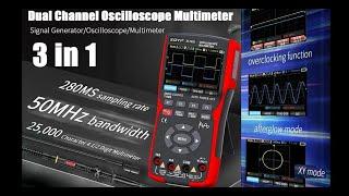 TA-0390: Zotek ZOYI ZT-703S Scope Multimeter 2ch 50 Mhz - Review