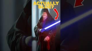 The Mystery of Palpatines' original Lightsaber Color