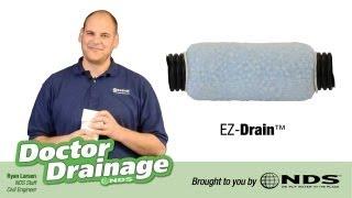 EZ Drain: A Gravel-Free French Drain Alternative | NDS Yard Drainage Systems