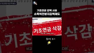 기초연금 감액 사유, 소득역전방지감액제도