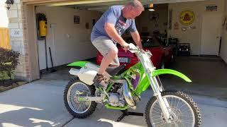 2001 KX500 - 1st start in 15 years