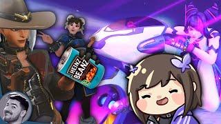 Playing Street Fighter in Overwatch for My Birthday