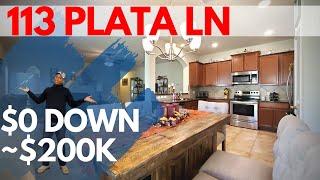 Austin Texas Homes for SALE - NO MONEY DOWN - 113 Plata