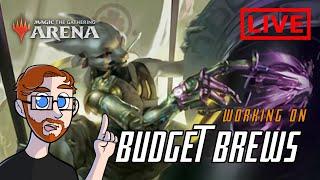 Playing and Brewing Budget Decks in MTG Arena! Live