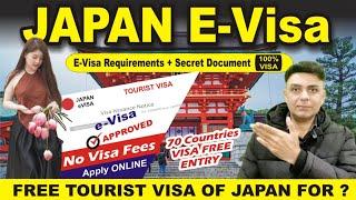 GOOD NEWS: Japan E-Visa For Everyone | No Appointment & No Visa Fees for ..... | Online Application