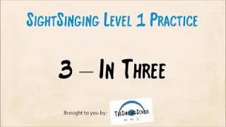 Level 1 Sight Singing Practice 3