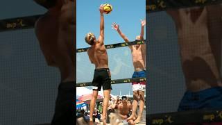 CLEAN little rally from the 2024 MBO  #volleyball #beachvolleyball #beachsport