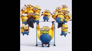 4 Times the mega minions HURT normal minions in despicable me 4