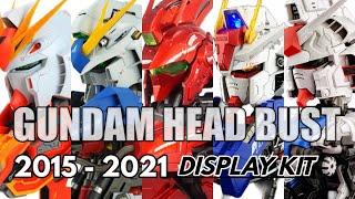 Every 3rd-Party Gundam Head Bust Display Kits so Far