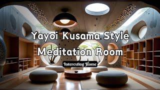 Yayoi Kusama Style Meditation Room