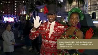 2024 Rodeo Drive Holiday Lighting Celebration