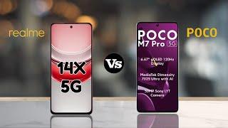 Realme 14X 5G Vs Poco M7 Pro 5G | Full Comparison | SB Tech