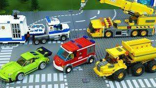 Lego Policeman chooses the right Car