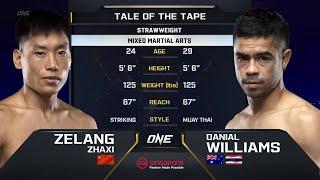 Zelang Zhaxi vs. Danial Williams | ONE Championship Full Fight