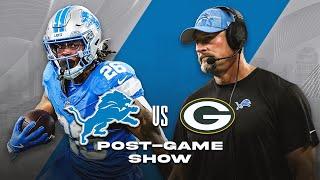 Detroit Lions BEAT Green Bay Packers LIVE POST GAME SHOW