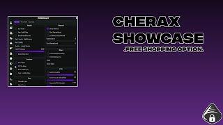 *BEST RECOVERY MOD MENU* Cherax mod menu full showcase *GTA ONLINE*