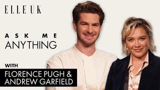 Florence Pugh And Andrew Garfield Just Shared Their Love Languages And Go-To Comfort Foods | ELLE UK