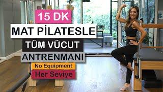 Sıkılaştıran Mat Pilates Karın Kalça Bacak Hareketleri Serisi l Fulya Varışlı