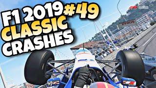 F1 2019 CLASSIC CRASHES #49